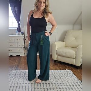 Halara Pull-On Wide Leg Work Pants
